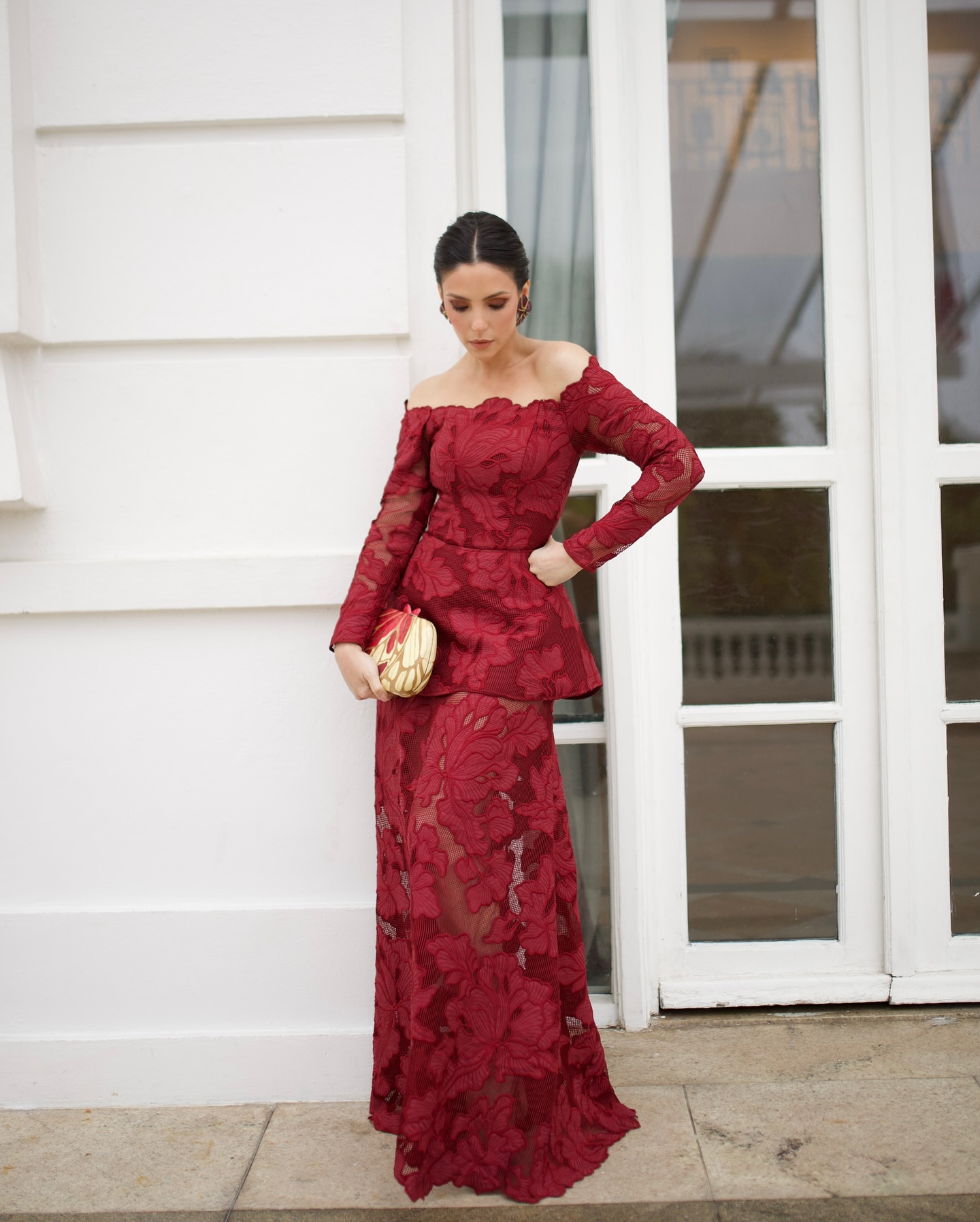 Festas de casamento_Carol Celico veste NIINI_Reprodução Instagram @cacelico