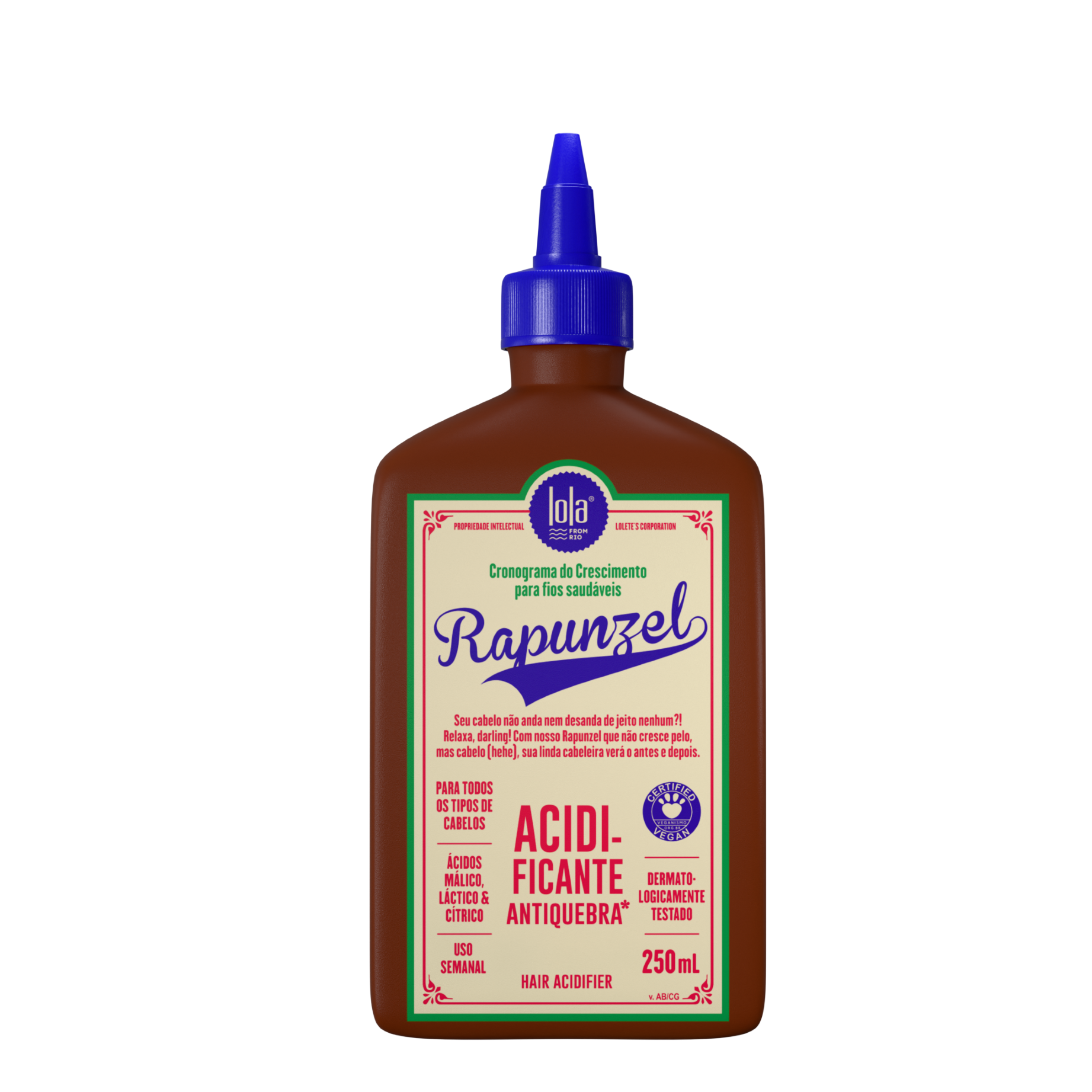 Lola From Rio Rapunzel - Acidificante Antiquebra - 250mL R$44,90